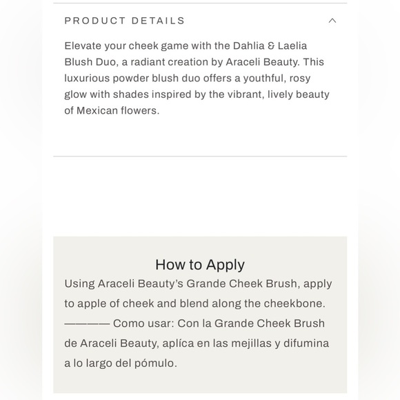 Araceli Las Flores Blushes in Dahlia & Laclia - Picture 10 of 10